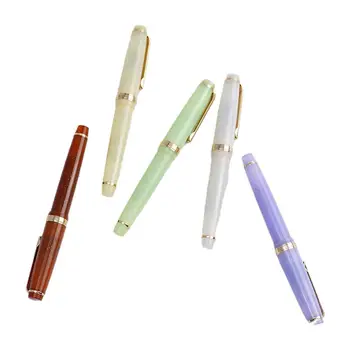 Jinhao 82 Прозрачная акриловая авторучка, популярная ручка с вращающимися чернилами, ручки для письма с перьями, Офисные школьные принадлежности Kawaii