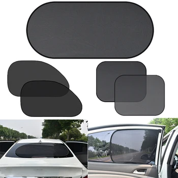 Автомобильные аксессуары из 2 предметов - шторы на боковых окнах для защиты от солнца и ультрафиолетовых лучей на лето