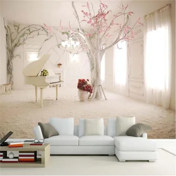 Milofi full size personnalisé impression 3D européenne simple chambre canapé décoration fond d'écran papier peint