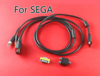 1шт для игровой консоли Sega Dreamcast PAL NTSC Кабель VGA высокой четкости Звуковой адаптер RCA кабель HD Box