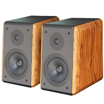 6-дюймовый пассивный стереодинамик 4 Ом 200 Вт 2.0 Bbookshelf Home HiFi Speakers подходит для усилителя звука
