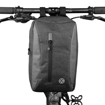 Велосипедный руль, передняя подвесная сумка для электрического скутера, универсальная велосипедная сумка для хранения большой емкости из ткани Оксфорд, велосипедная сумка для велосипеда